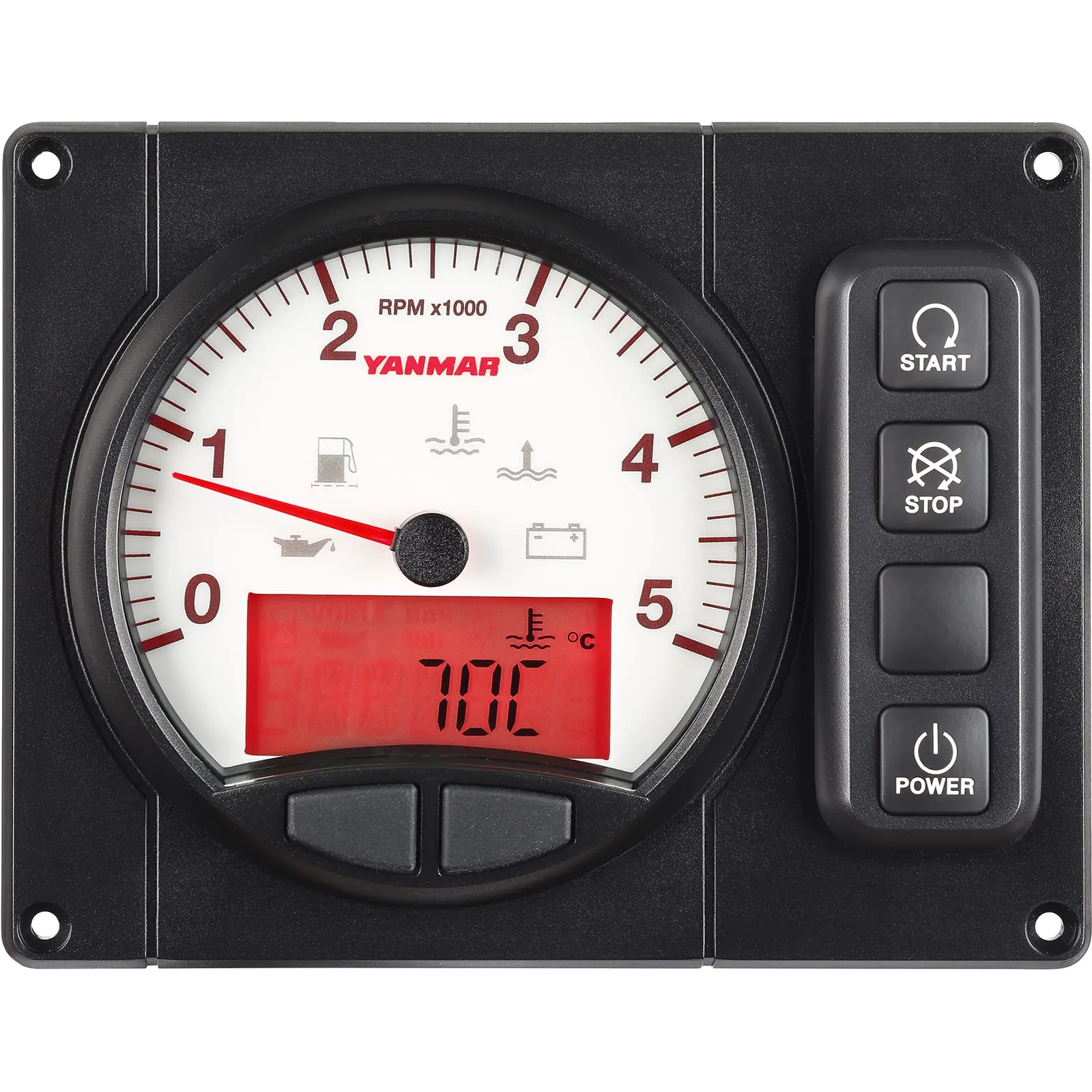 YANMAR B25 and C35 tachometer panels